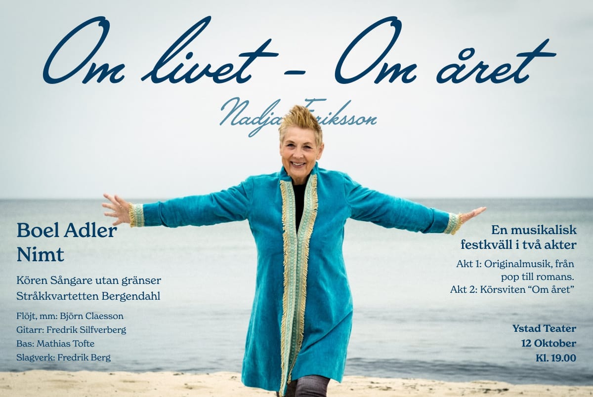Nadja Eriksson – Konsert Om livet - Om året