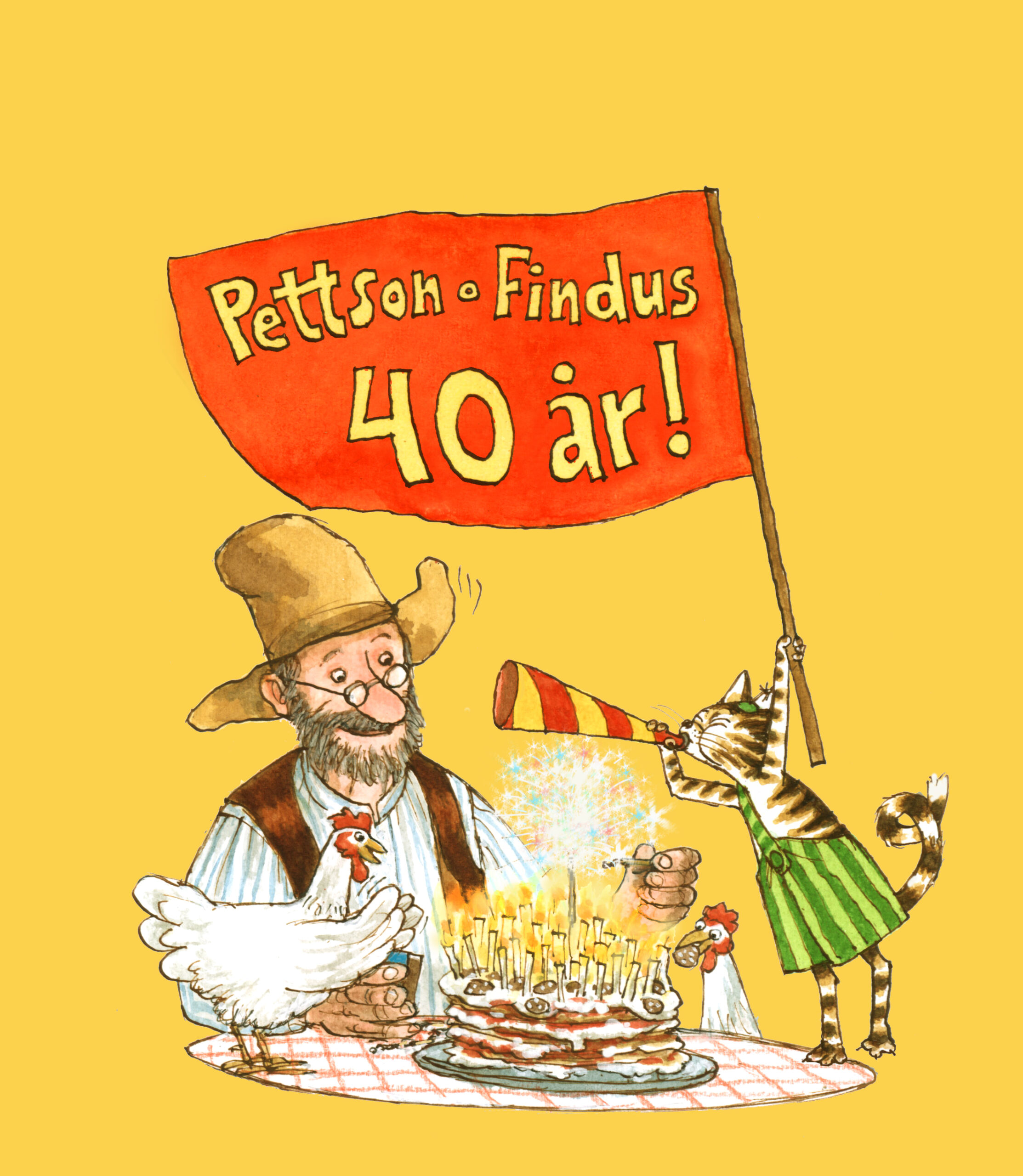 53. Sagostund och 40 årskalas